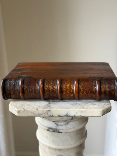 Vintage Wooden Book Box