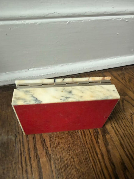 Marble Lidded Box W2356