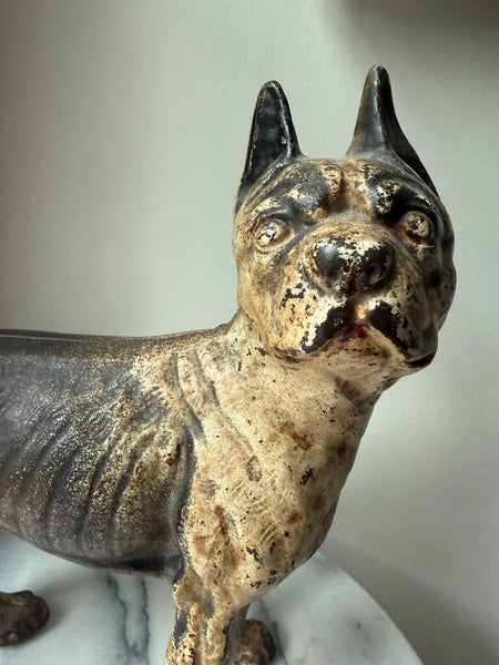 Cast Iron Boston Terrier Door Stopper W2357