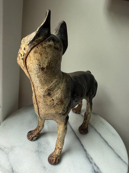 Cast Iron Boston Terrier Door Stopper W2357