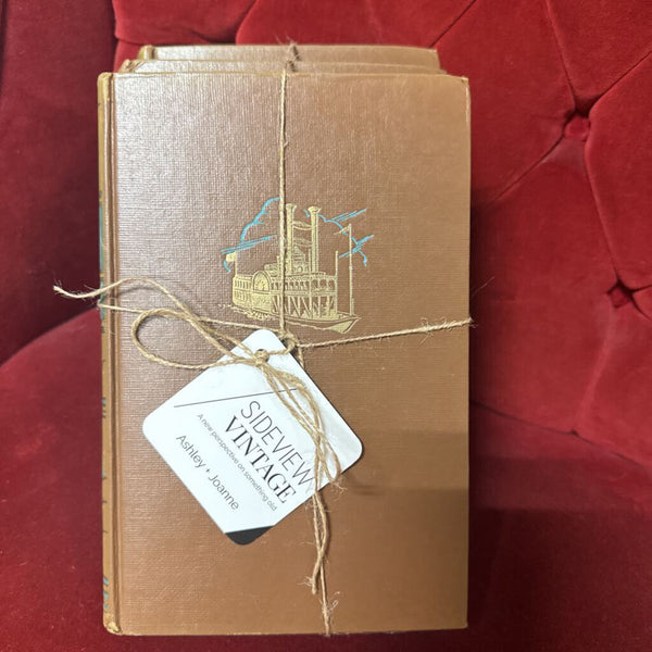 Set of 3 Antique Mark Twain Books: Tom Sawyer, Prince and the Pauper and Huckleberry Finn W2361