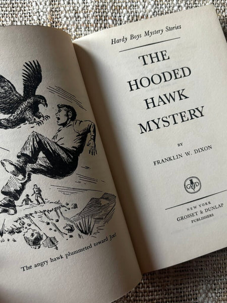 HARDY BOYS Hooded Hawk Mystery by Franklin W Dixon 1954
