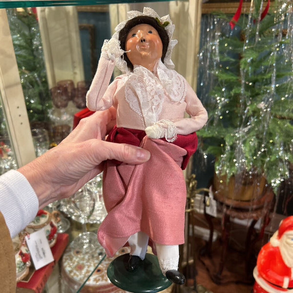 BYERS CHOICE MRS FEZZIWIG A CHRISTMAS CAROL 13"