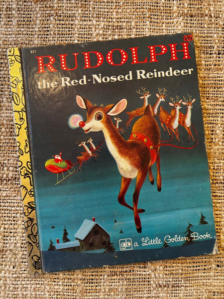 1976 Rudolph the Red Nosed Reindeer Book