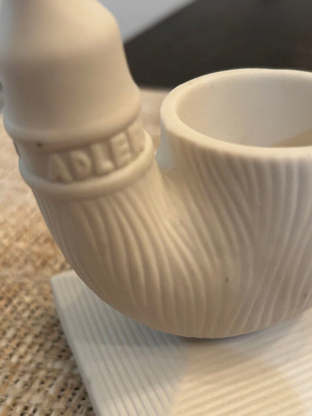 Jonathan Adler Pipe Match Strike Bisque Porcelain