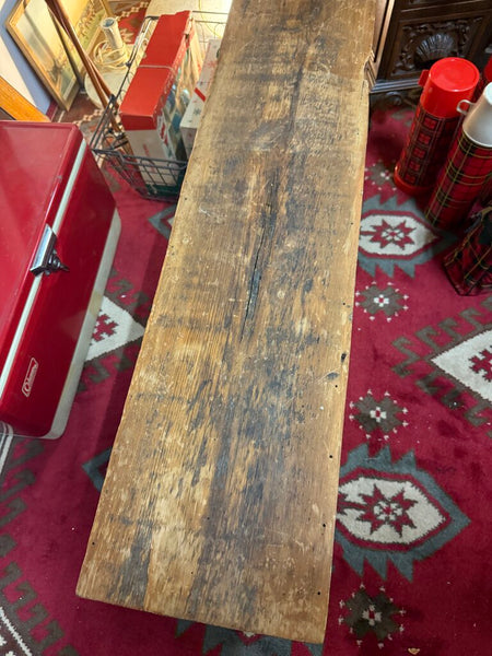 Rustic Wooden Bench Pick Up Only 40" x 9.5" x 19" W2368