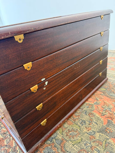 1930's National Silver Co. "Tarnishtight" Flatware Storage Box