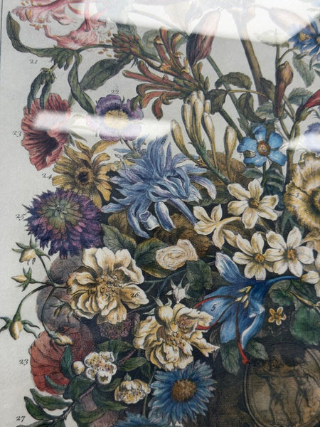 October Floral Framed Print