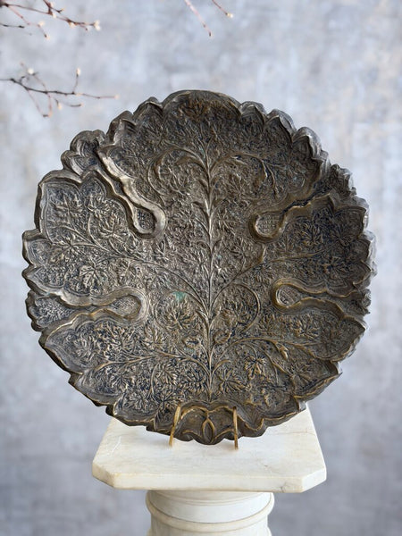 1791 large repose tray w/ feet