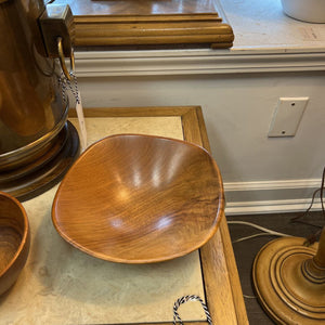 Wooden bowl large