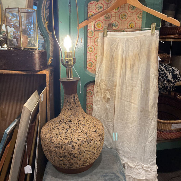 MCM cork lamp