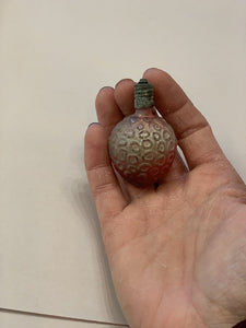 Vintage light bulb as found