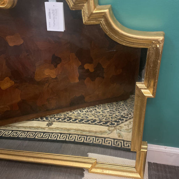Ethan Allen Italian Made Gold Mantle Mirror 42x31 In Store Pick Up only