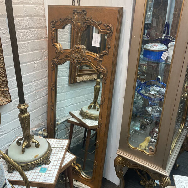 French Gold Long Mirror 22x51 in In Store Pick Up Only