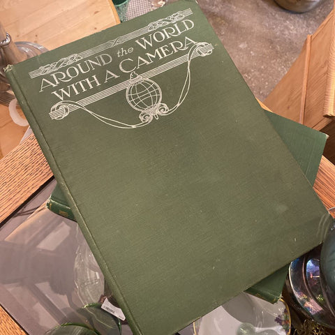 1919 Around the World with a Camera Book