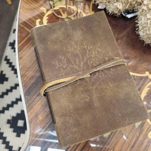 Tree Leather Journal 9"
