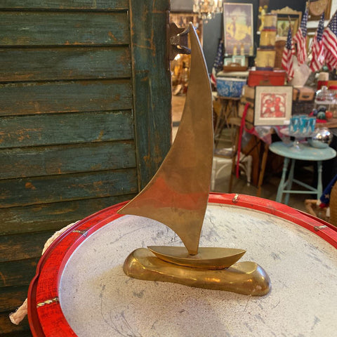 Brass Sailboat