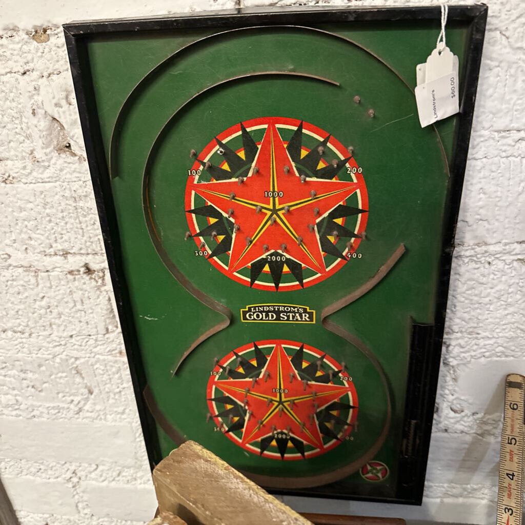 Vintage game board Lindstrom's Gold Star