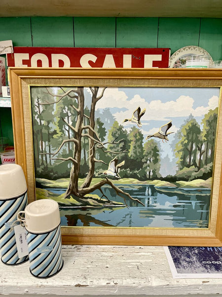 Jens Fresh Vintage ~ Tall Vintage swirl thermos