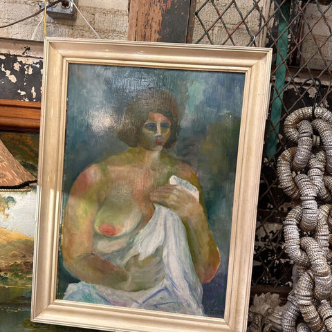 Nude oil painting