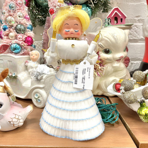 Moxie - Light Up Angel Tree Topper - Works