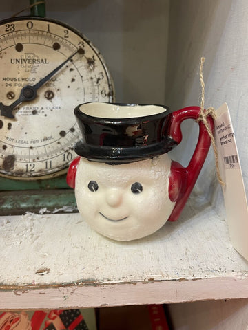 jen's Fresh Vintage ~ Vintage Snowman mug