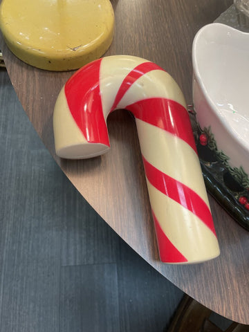 Chunky Plastic Candy Cane Decoration H1183