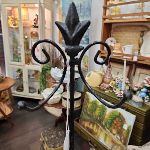 Wreath Stand Oil Rubbed Bronze Adjustable Height