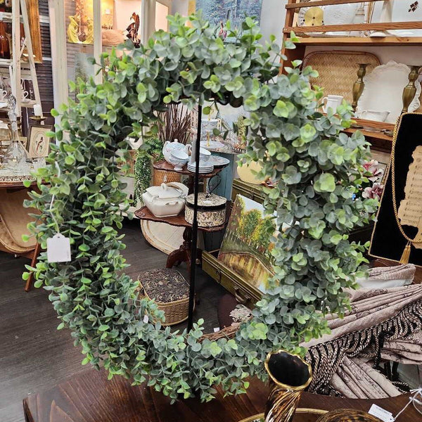 Wreath Stand Oil Rubbed Bronze Adjustable Height