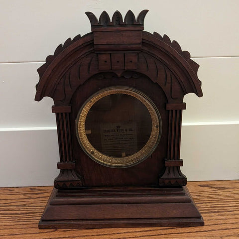 Antique Mantel Clock Case 11x14