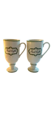 Vintage Irish Coffee Mugs (Pair)